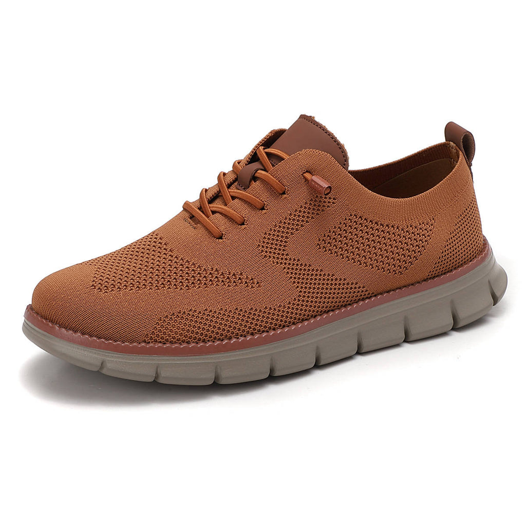 Mens Casual Mesh Sneakers, Breathable Walking Shoes, Lightweight Comfort Loafers