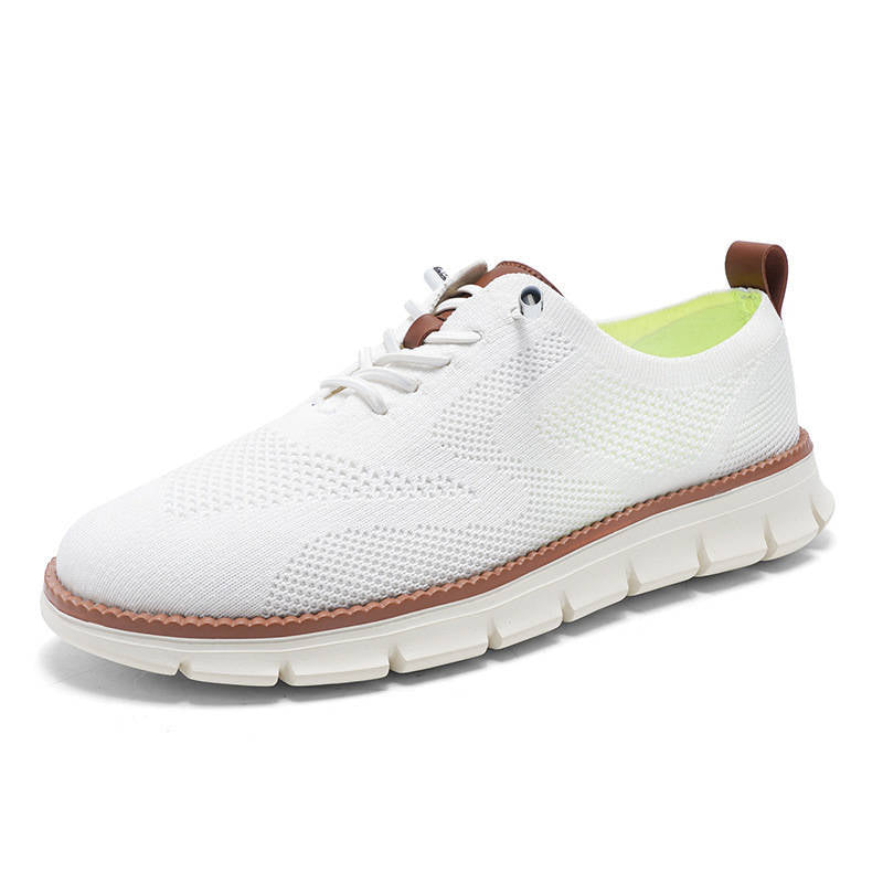 Mens Casual Mesh Sneakers, Breathable Walking Shoes, Lightweight Comfort Loafers