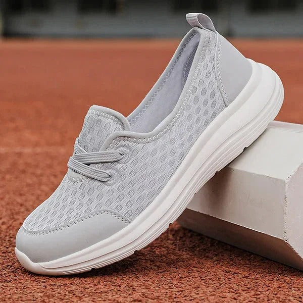 Womens Orthopedic Walking Shoes with Memory Foam Cushioning and Mesh Breathability