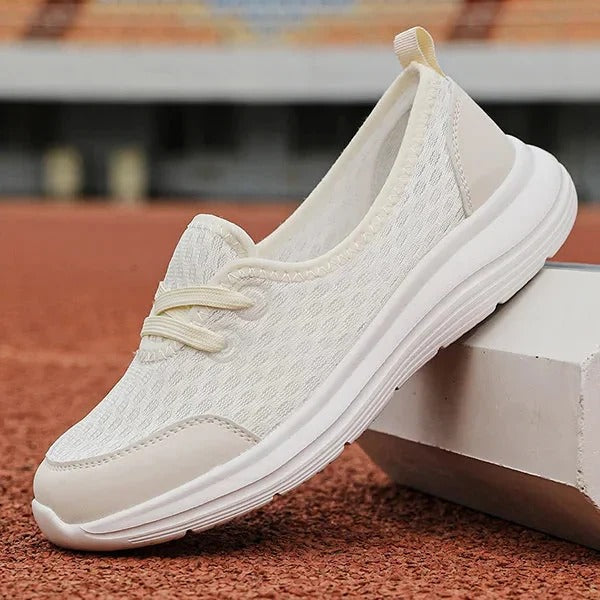 Womens Orthopedic Walking Shoes with Memory Foam Cushioning and Mesh Breathability