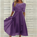 Tailored Womens Dress with Breathable Fabric and Versatile Style for Events