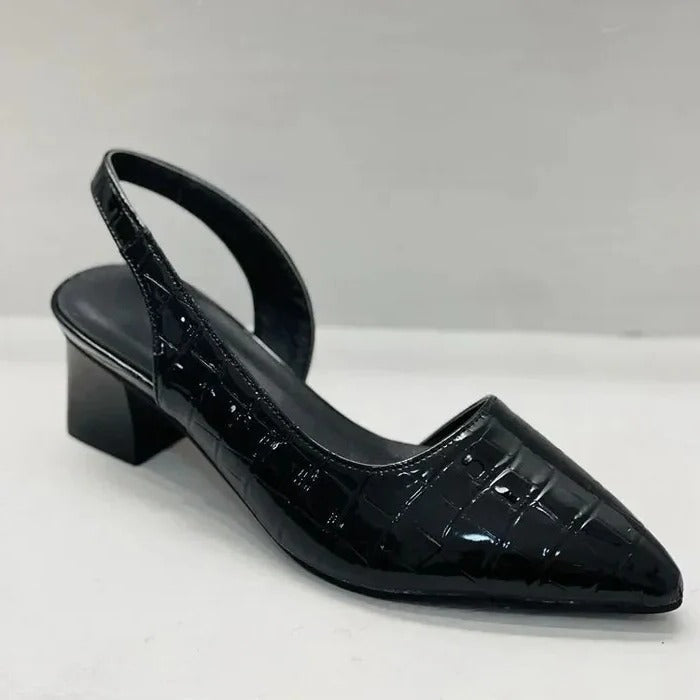 Womens Dress Pumps with Contoured Arch Support and Cushioned Insole
