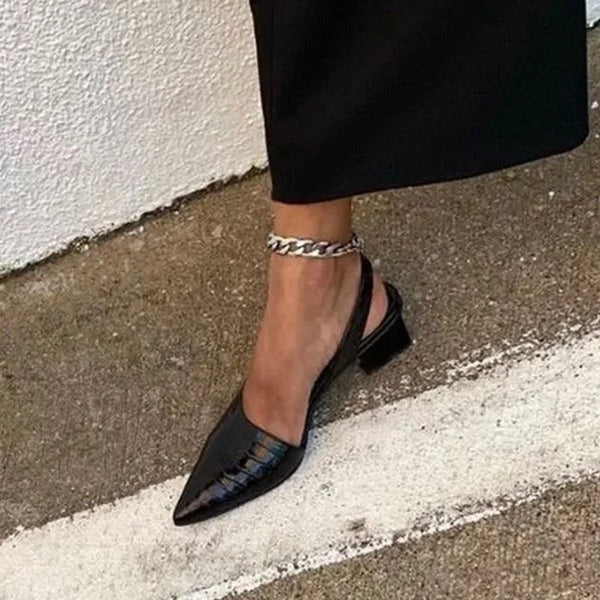 Womens Dress Pumps with Contoured Arch Support and Cushioned Insole