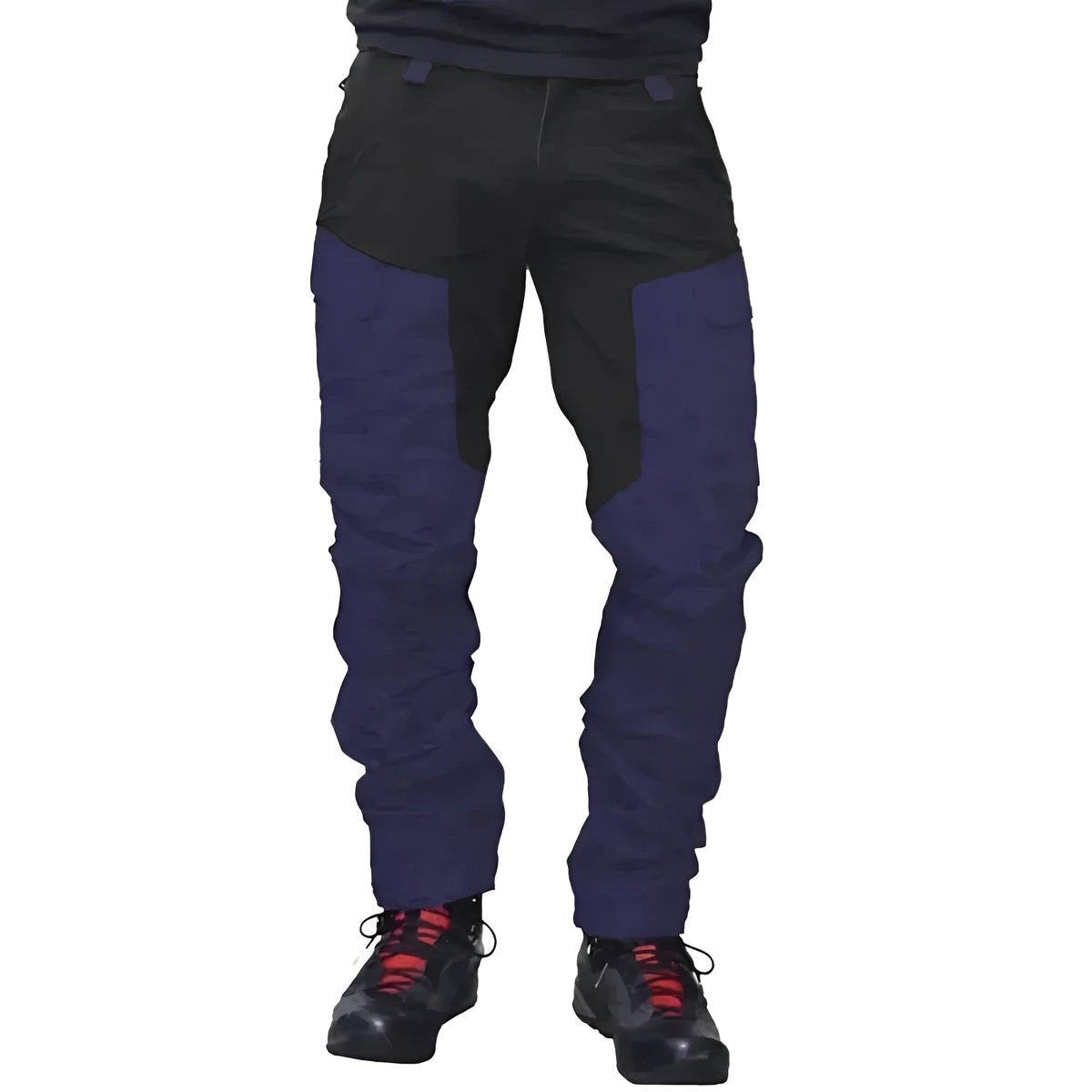 Water-Resistant Cargo Work Pants with Reinforced Seams and Relaxed Fit