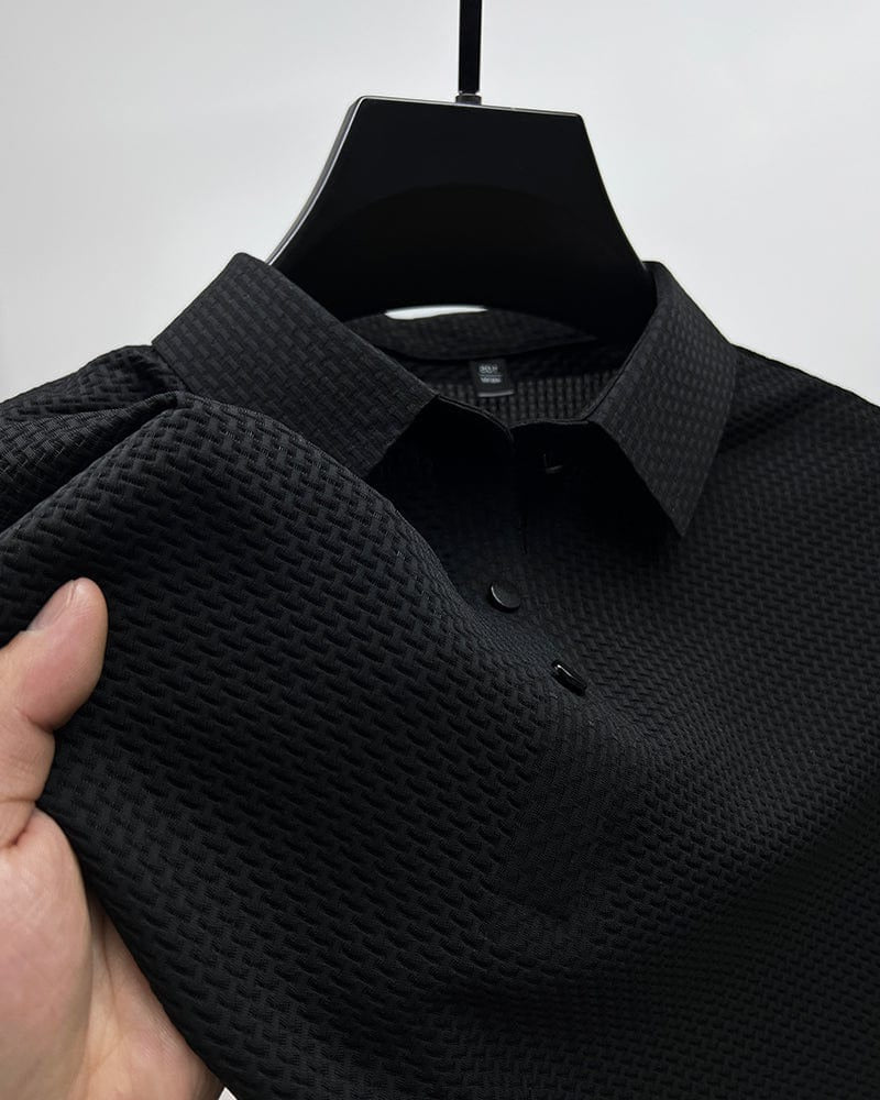 Breathable Mesh T-Shirt with Ventilation Panels and Contemporary Design