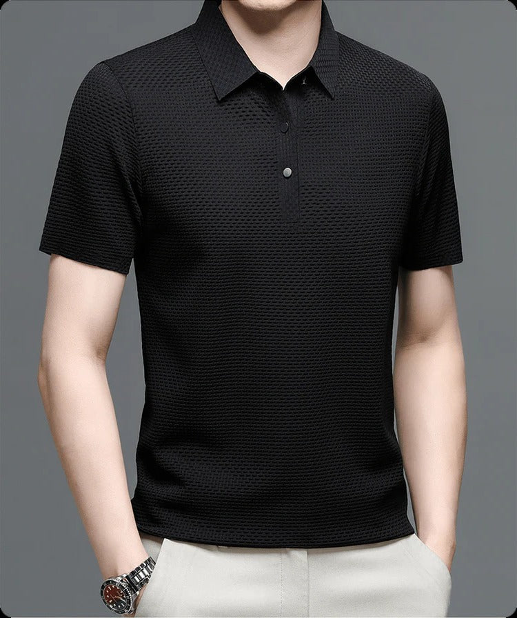 Breathable Mesh T-Shirt with Ventilation Panels and Contemporary Design