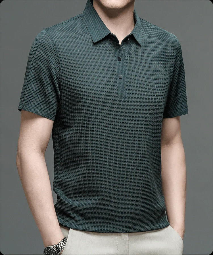 Breathable Mesh T-Shirt with Ventilation Panels and Contemporary Design