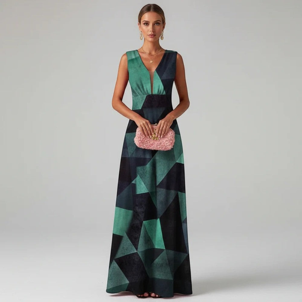 Flowing Sleeveless Maxi Dress for Everyday Wear