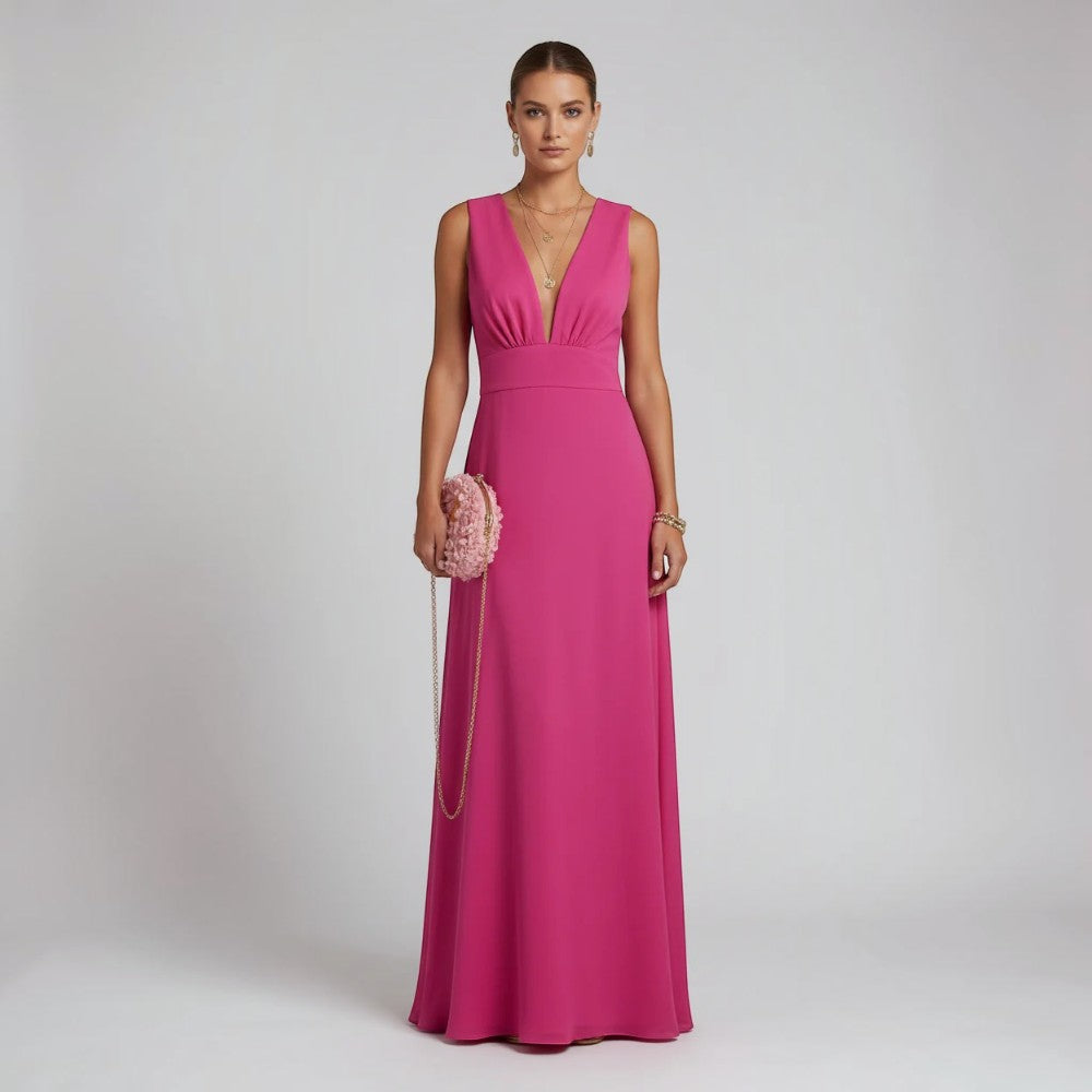 Flowing Sleeveless Maxi Dress for Everyday Wear