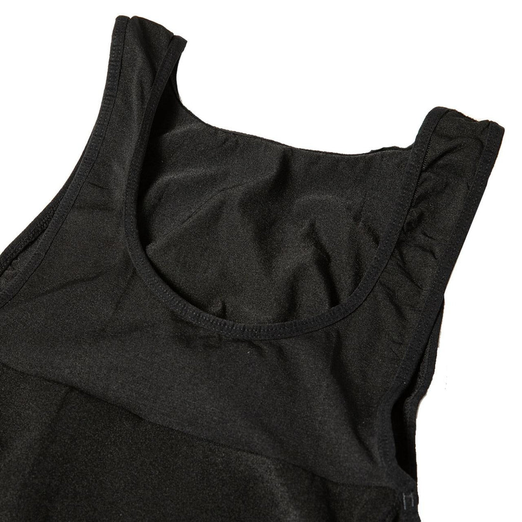 Mens Compression Tank Top with Moisture Wicking and Back Support, 3 Pack